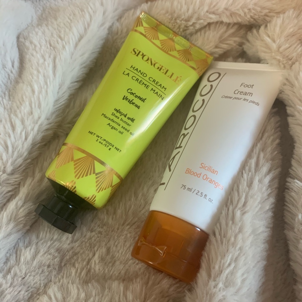 Hand and foot cream bundle